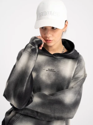 Bluza z kapturem z nadrukiem na całości Reporter