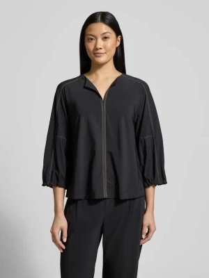 Bluza z kapturem z nadrukiem z logo Marc Cain