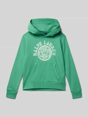Bluza z kapturem z nadrukiem z logo Polo Ralph Lauren Teens
