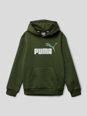 Bluza z kapturem z nadrukiem z logo Puma