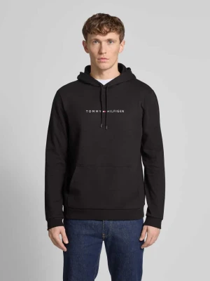 Bluza z kapturem z nadrukiem z logo Tommy Hilfiger