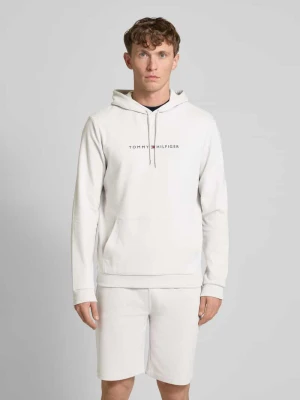 Bluza z kapturem z nadrukiem z logo Tommy Hilfiger