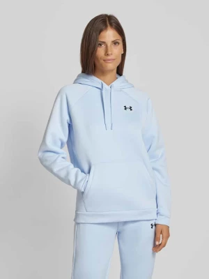 Bluza z kapturem z nadrukiem z logo Under Armour