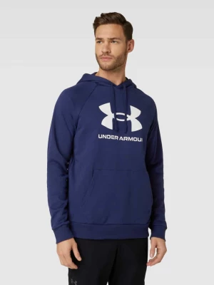 Bluza z kapturem z nadrukiem z logo Under Armour