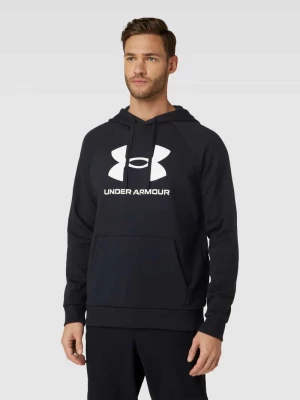 Bluza z kapturem z nadrukiem z logo Under Armour