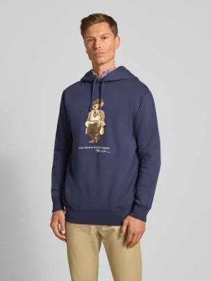 Bluza z kapturem z nadrukiem z motywem Polo Ralph Lauren