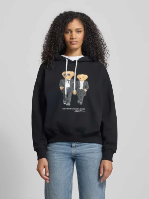 Bluza z kapturem z nadrukiem z motywem Polo Ralph Lauren