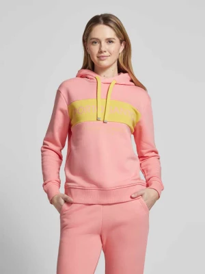 Bluza z kapturem z nadrukiem ze sloganem Christian Berg Woman