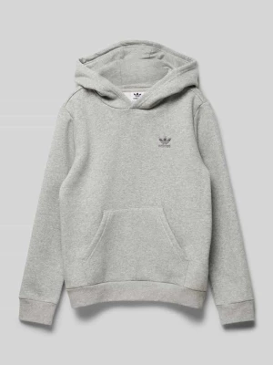 Bluza z kapturem z wyhaftowanym logo adidas Originals