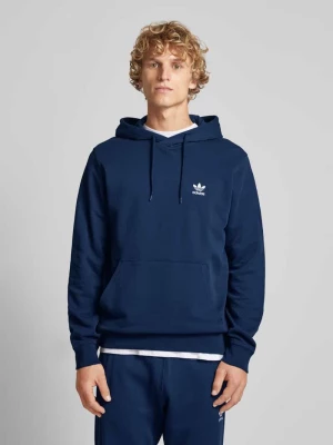 Bluza z kapturem z wyhaftowanym logo adidas Originals