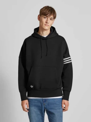 Bluza z kapturem z wyhaftowanym logo adidas Originals