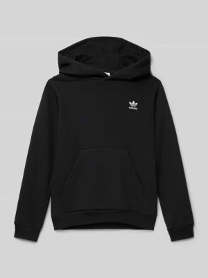 Bluza z kapturem z wyhaftowanym logo adidas Originals