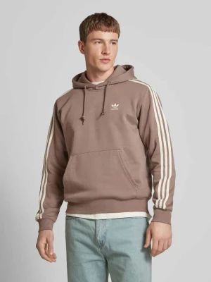 Bluza z kapturem z wyhaftowanym logo adidas Originals