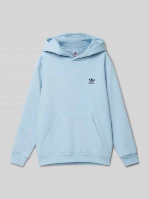 Bluza z kapturem z wyhaftowanym logo adidas Originals