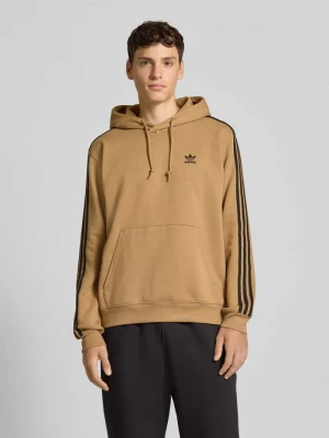 Bluza z kapturem z wyhaftowanym logo adidas Originals