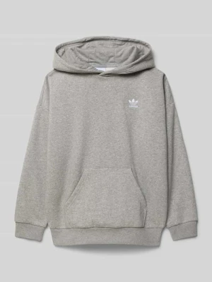 Bluza z kapturem z wyhaftowanym logo adidas Originals