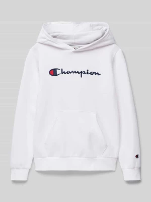 Bluza z kapturem z wyhaftowanym logo Champion