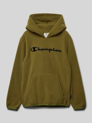 Bluza z kapturem z wyhaftowanym logo Champion