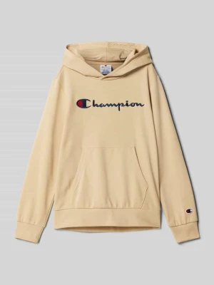 Bluza z kapturem z wyhaftowanym logo Champion