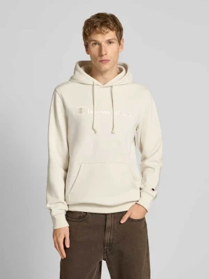 Bluza z kapturem z wyhaftowanym logo Champion
