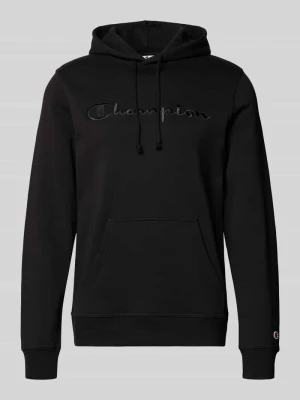 Bluza z kapturem z wyhaftowanym logo Champion