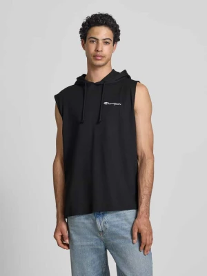 Bluza z kapturem z wyhaftowanym logo Champion