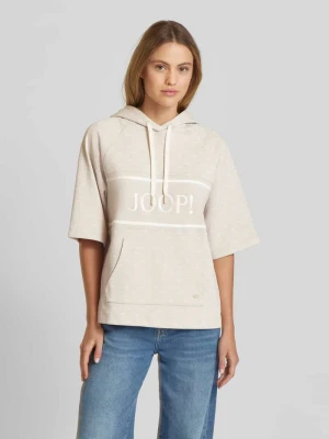 Bluza z kapturem z wyhaftowanym logo Joop!