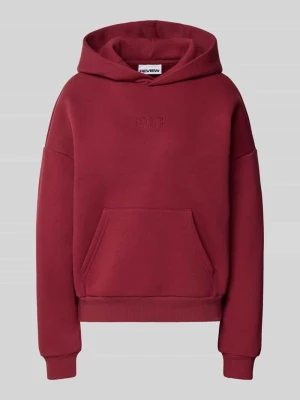 Bluza z kapturem z wyhaftowanym logo Review