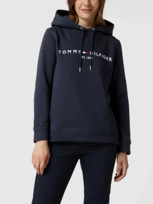 Bluza z kapturem z wyhaftowanym logo Tommy Hilfiger