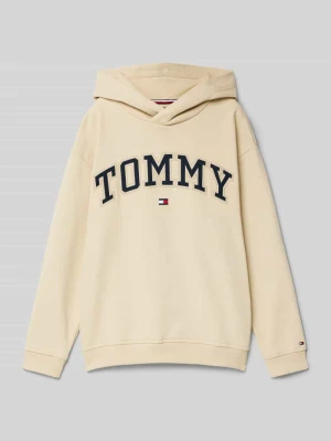 Bluza z kapturem z wyhaftowanym logo Tommy Hilfiger Teens