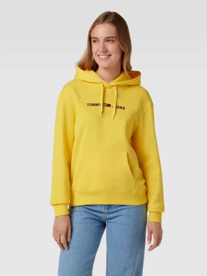 Bluza z kapturem z wyhaftowanym logo Tommy Jeans