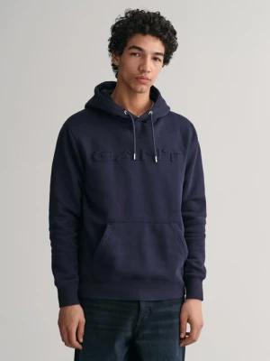 Bluza z Kapturem z Wytłoczeniem GANT