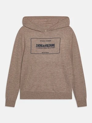 Bluza z kapturem Zadig&Voltaire beżowy