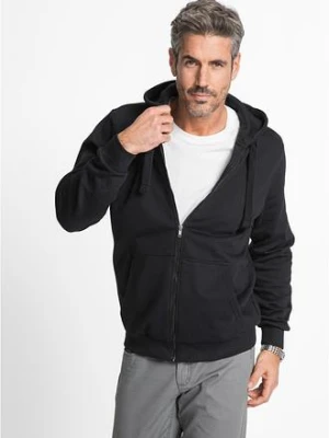 Bluza z kapturem zapinana na zamek bonprix