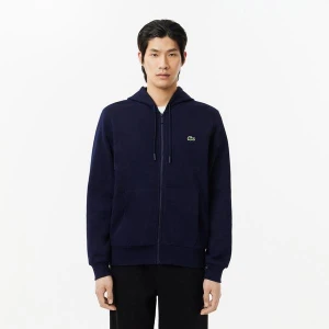 Bluza z kapturem zapinana na zamek Lacoste