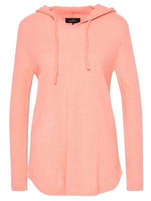 Bluza z kapturem Zwillingsherz pomarańczowy