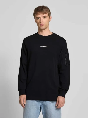 Bluza z kieszenią na zamek błyskawiczny na rękawie G-Star Raw