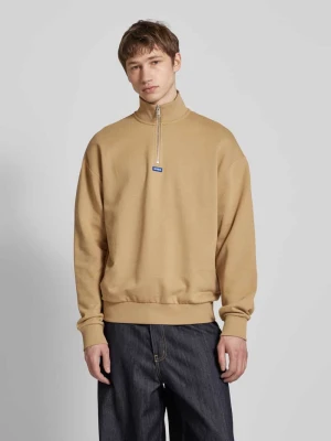 Bluza z kołnierzem Hugo Blue