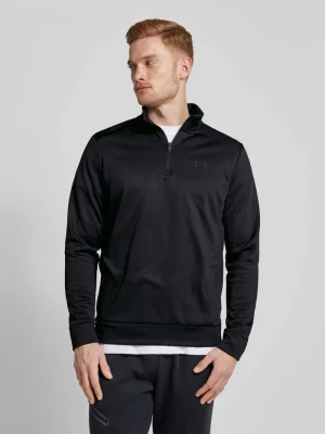 Bluza z kołnierzem i nadrukiem z logo Under Armour