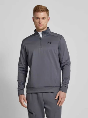 Bluza z kołnierzem i nadrukiem z logo Under Armour