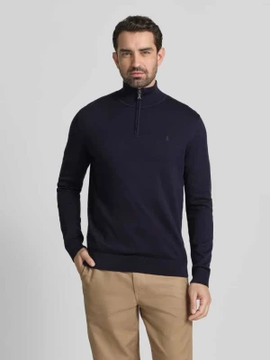 Bluza z kołnierzem o kroju regular fit z czystej bawełny ekologicznej model ‘FAABES’ ARMEDANGELS