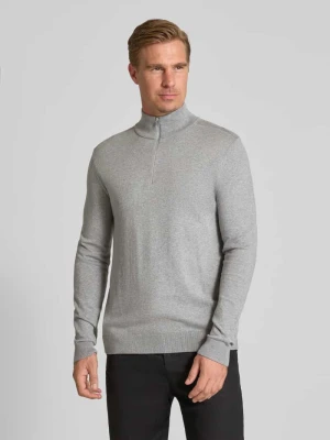 Bluza z kołnierzem o kroju regular fit z czystej bawełny model ‘BERG’ Selected Homme