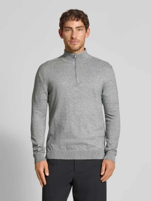 Bluza z kołnierzem o kroju regular fit z czystej bawełny model ‘BERG’ Selected Homme