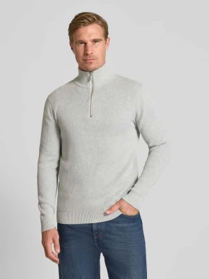 Bluza z kołnierzem o kroju regular fit z czystej bawełny model ‘DANE’ Selected Homme
