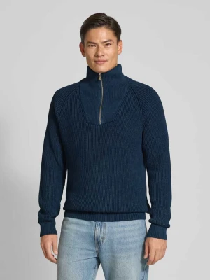 Zdjęcie produktu Bluza z kołnierzem o kroju regular fit z czystej bawełny model ‘KAALVES’ ARMEDANGELS