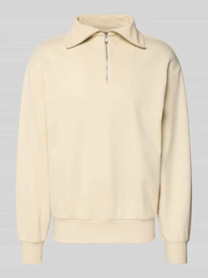 Bluza z kołnierzem o kroju regular fit z czystej bawełny model ‘SIDNEY’ Boss