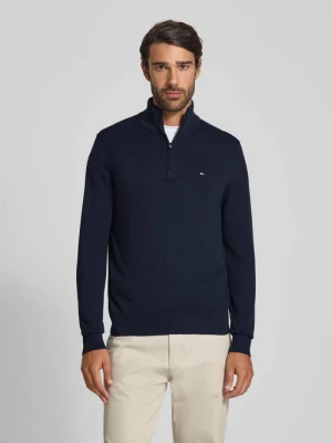 Bluza z kołnierzem o kroju regular fit z czystej bawełny Tommy Hilfiger