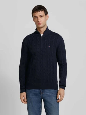 Bluza z kołnierzem o kroju regular fit z czystej bawełny Tommy Hilfiger