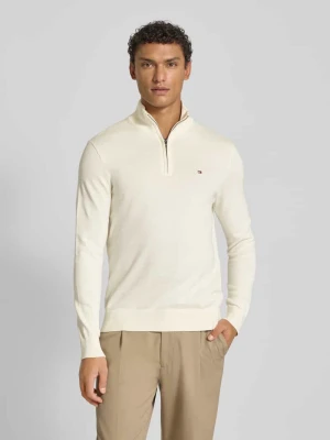 Bluza z kołnierzem o kroju regular fit z czystej bawełny Tommy Hilfiger