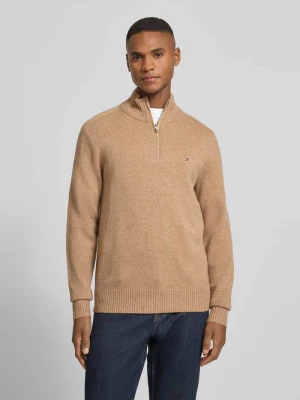Zdjęcie produktu Bluza z kołnierzem o kroju regular fit z czystej wełny Tommy Hilfiger